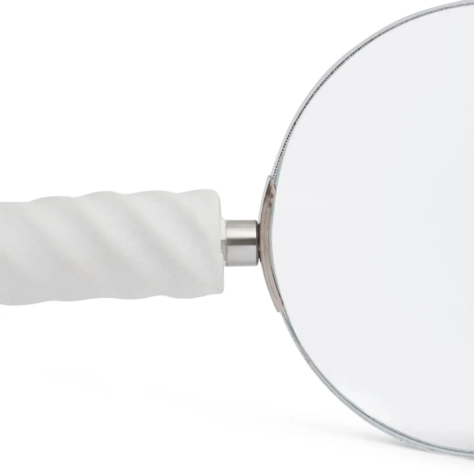 Lupa Poliresina Cabo Branco Ondulado 17,5x7,5x1,5cm