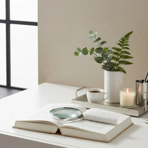 Lupa Poliresina Cabo Branco Ondulado 17,5x7,5x1,5cm