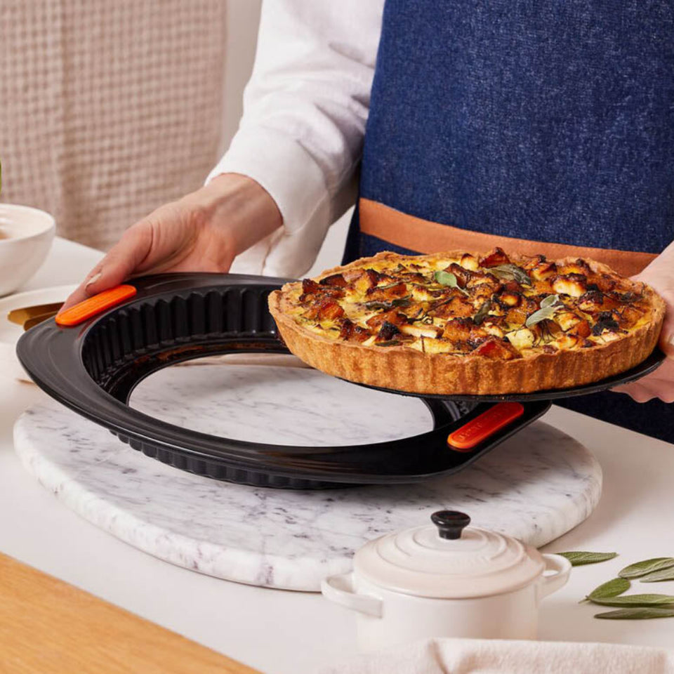 Forma para Quiche e Torta Baixa 28cm Metal Bakeware Le Creuset