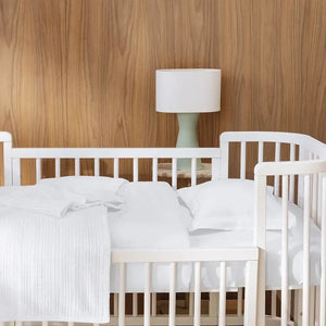 Manta Baby Biberon 100% Algodão Branco Trussardi