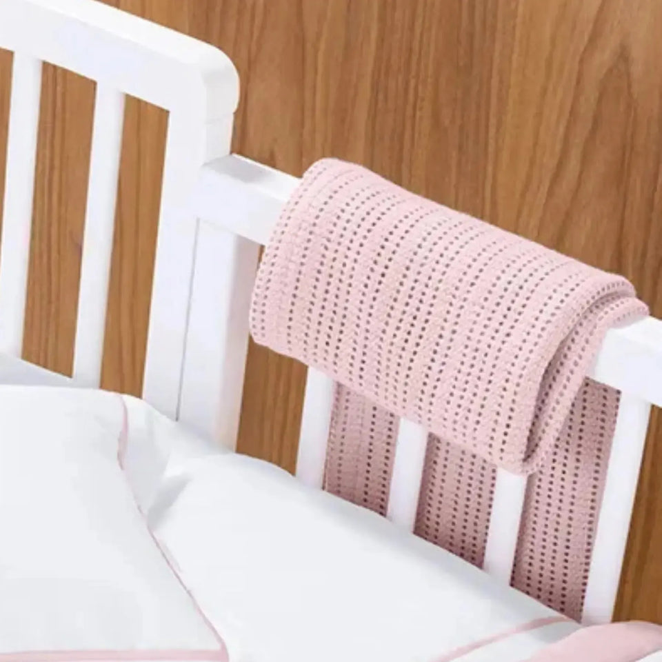 Manta Baby Biberon 100% Algodão Rosette Trussardi