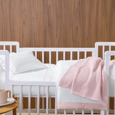 Manta Baby Biberon 100% Algodão Rosette Trussardi