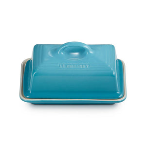 Manteigueira Cerâmica Azul Caribe Le Creuset