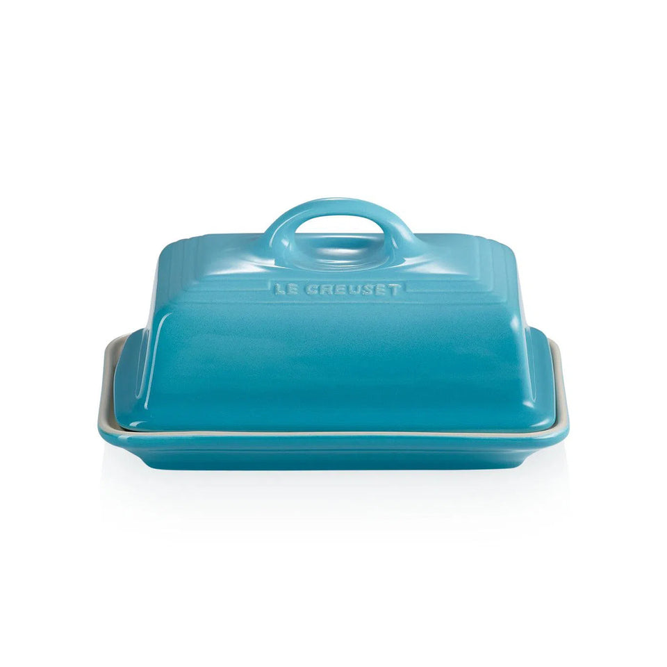 Manteigueira Cerâmica Azul Caribe Le Creuset