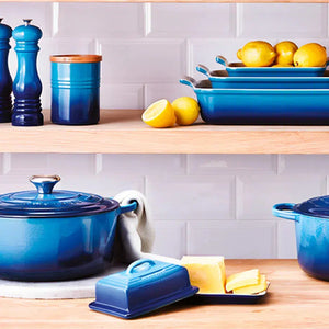 Manteigueira Cerâmica Azure Blue Le Creuset