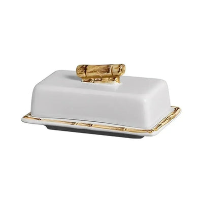 Manteigueira Cerâmica Bambu Scalla