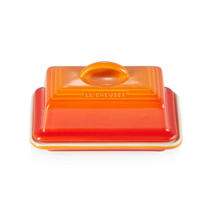 Manteigueira Cerâmica Laranja Le Creuset