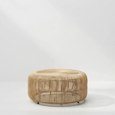 Mesa Centro Laiso Rattan Trançado Bahali 60x40cm