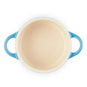 Mini Cocotte Cerâmica Azul Marseille 250ml 10cm Le Creuset