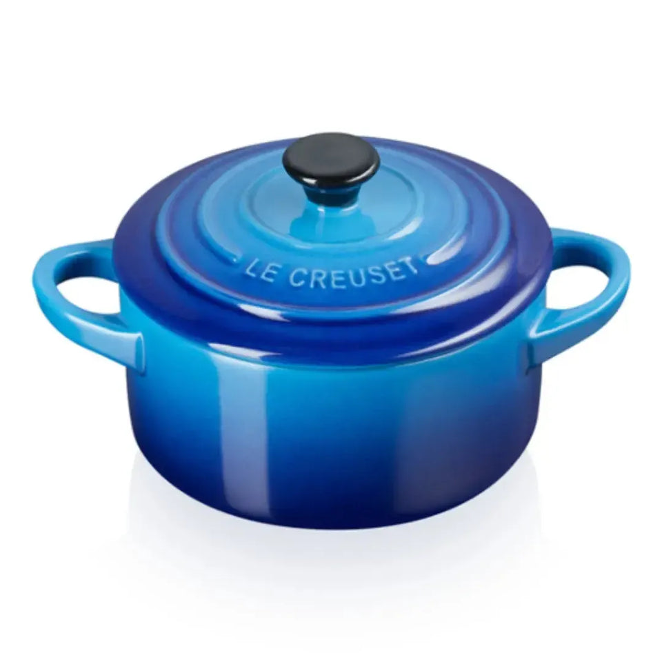 Mini Cocotte Cerâmica Azure 250ml 10cm Le Creuset