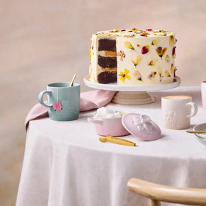 Mini Cocotte Cerâmica Jardin Shell Pink 250ml 10cm Le Creuset