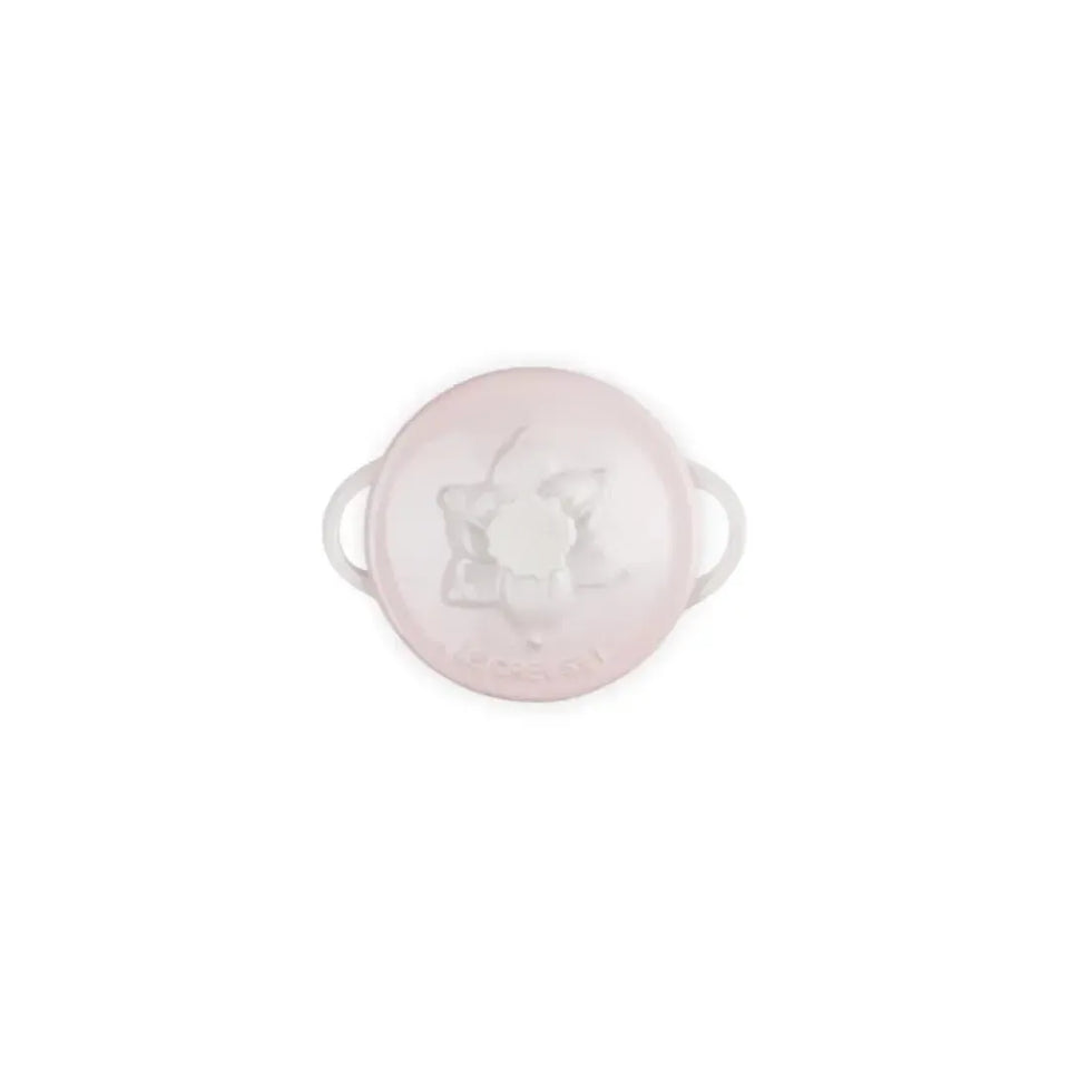 Mini Cocotte Cerâmica Jardin Shell Pink 250ml 10cm Le Creuset