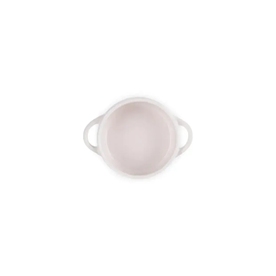 Mini Cocotte Cerâmica Jardin Shell Pink 250ml 10cm Le Creuset
