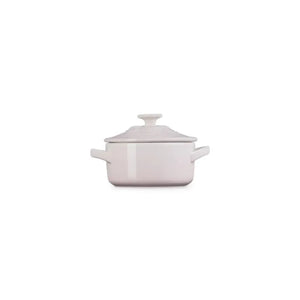 Mini Cocotte Cerâmica Jardin Shell Pink 250ml 10cm Le Creuset