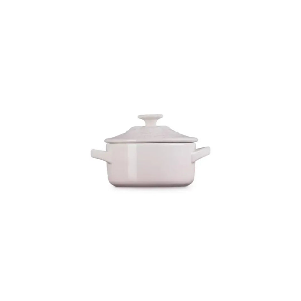 Mini Cocotte Cerâmica Jardin Shell Pink 250ml 10cm Le Creuset