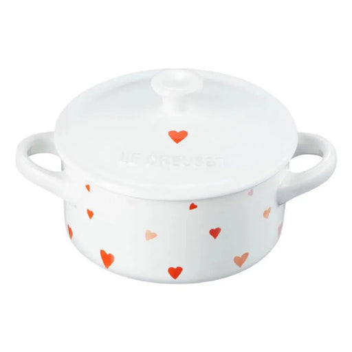 Mini Cocotte Cerâmica L'Amour Branco 250ml 10cm Le Creuset