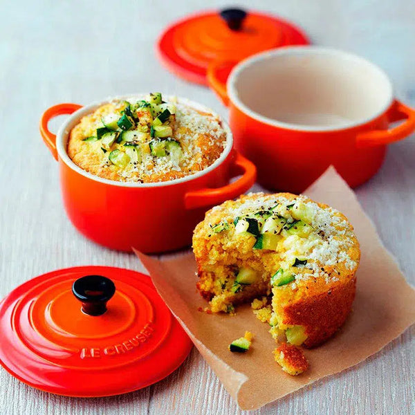 Mini Cocotte Cerâmica Laranja 250ml 10cm Le Creuset