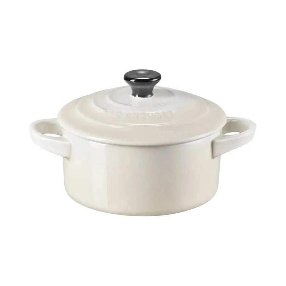 Mini Cocotte Cerâmica Meringue 250ml 10cm Le Creuset