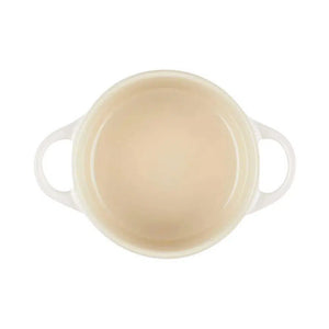 Mini Cocotte Cerâmica Meringue 250ml 10cm Le Creuset