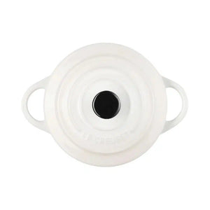 Mini Cocotte Cerâmica Meringue 250ml 10cm Le Creuset