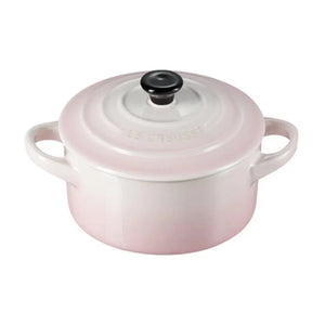 Mini Cocotte Cerâmica Shell Pink 250ml 10cm Le Creuset