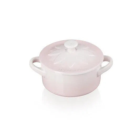 Mini Cocotte Cerâmica Sunflower Shell Pink Le Creuset