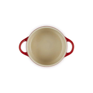 Mini Cocotte Cerâmica Vermelha 250ml 10cm Holly Le Creuset