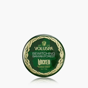 Mini Vela Voluspa Lata Bewitching Banyan Forest 25 Horas