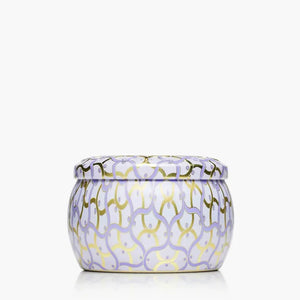 Mini Vela Voluspa Lata Mountain Lavender e Chamomile 25 Horas