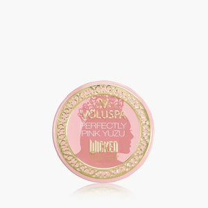 Mini Vela Voluspa Lata Perfectly Pink Yuzu 25 Horas