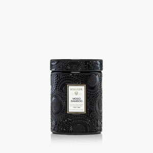 Mini Vela Voluspa Pote de Vidro Moso Bamboo 50 Horas