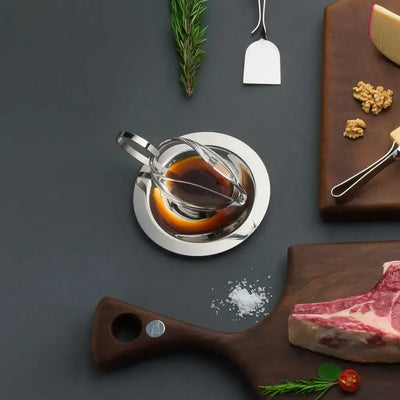 Molheira Barbara Inox com Prato Riva