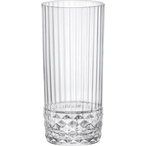 OUTLET: Jogo 6 Copos Altos Cristal Linha America 20's 480ml