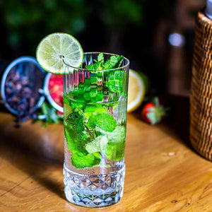 OUTLET: Jogo 6 Copos Altos Cristal Linha America 20's 480ml