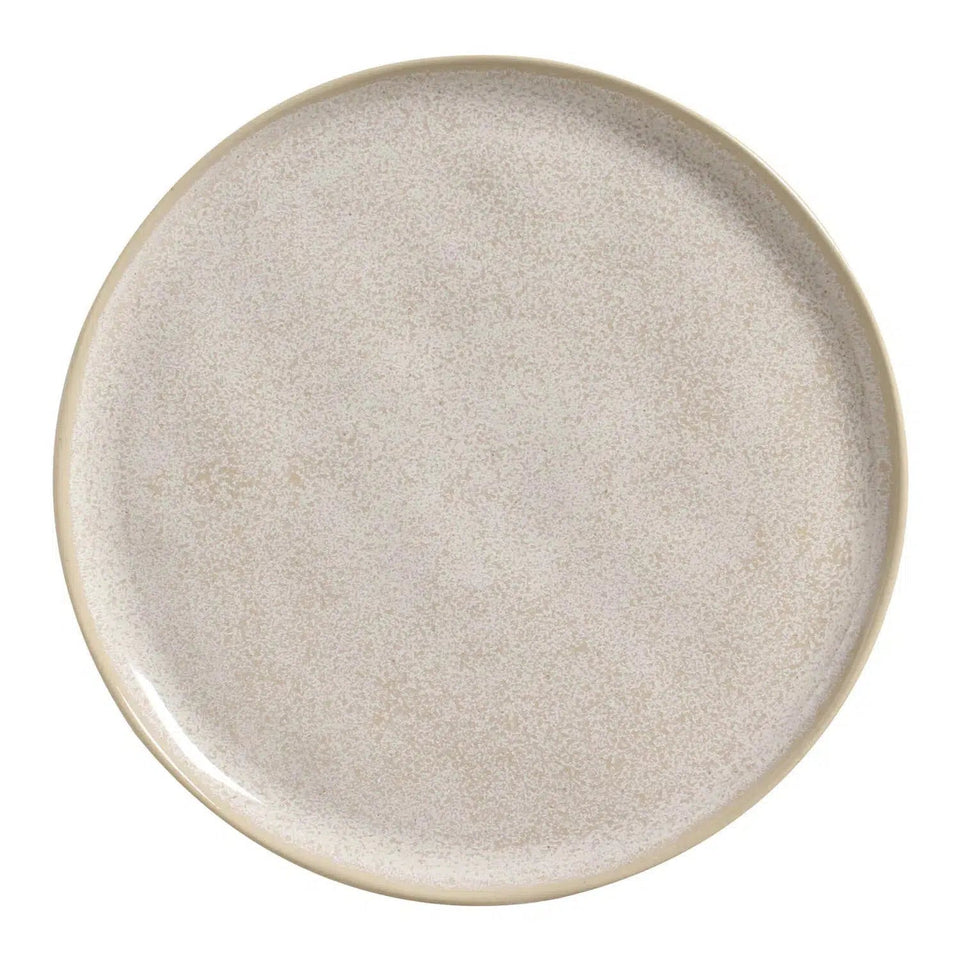 OUTLET: Jogo 6 Pratos Rasos Stoneware Bio Latte 27,5cm Porto Brasil