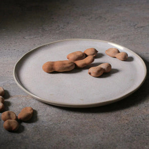 OUTLET: Jogo 6 Pratos Rasos Stoneware Bio Latte 27,5cm Porto Brasil