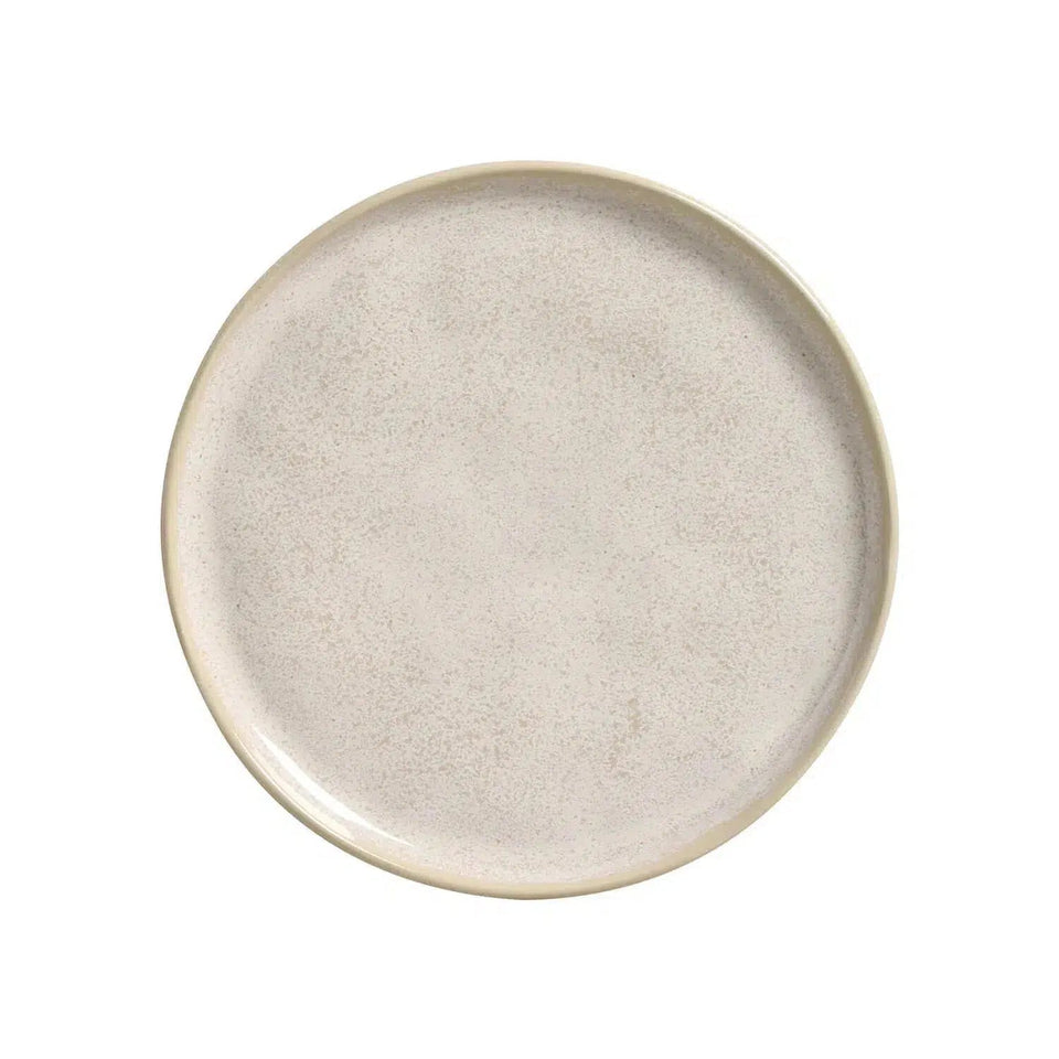 OUTLET: Jogo 6 Pratos de Sobremesa Stoneware Bio Latte 21,5cm Porto Brasil