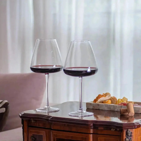 OUTLET: Kit 2 Taças para Vinho em Cristal Linha Mirage 800ml Artevino