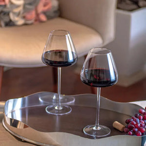 OUTLET: Kit 2 Taças para Vinho em Cristal Linha Mirage Borgonha 900ml Artevino