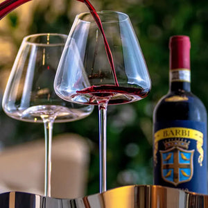 OUTLET: Kit 2 Taças para Vinho em Cristal Linha Mirage Borgonha 900ml Artevino