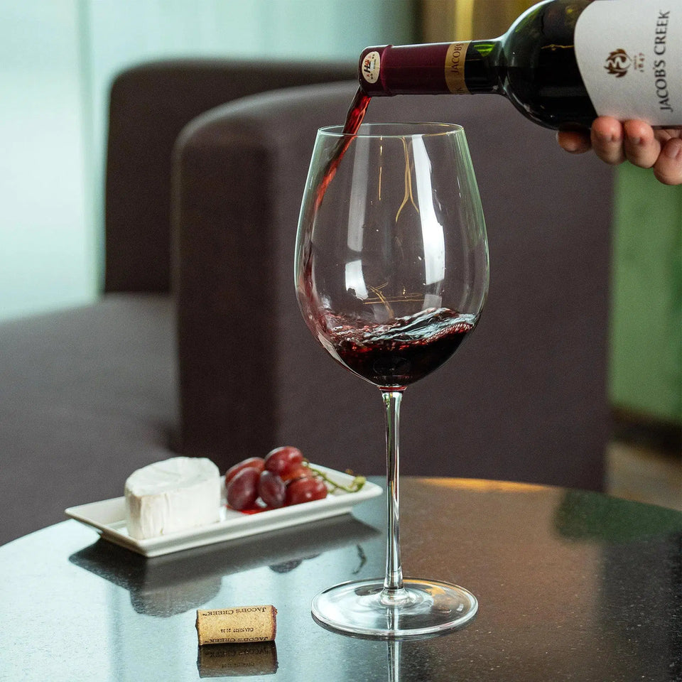 OUTLET: Kit com 2 Taças para Vinho em Cristal Grand Petroni 1230ml Artevino