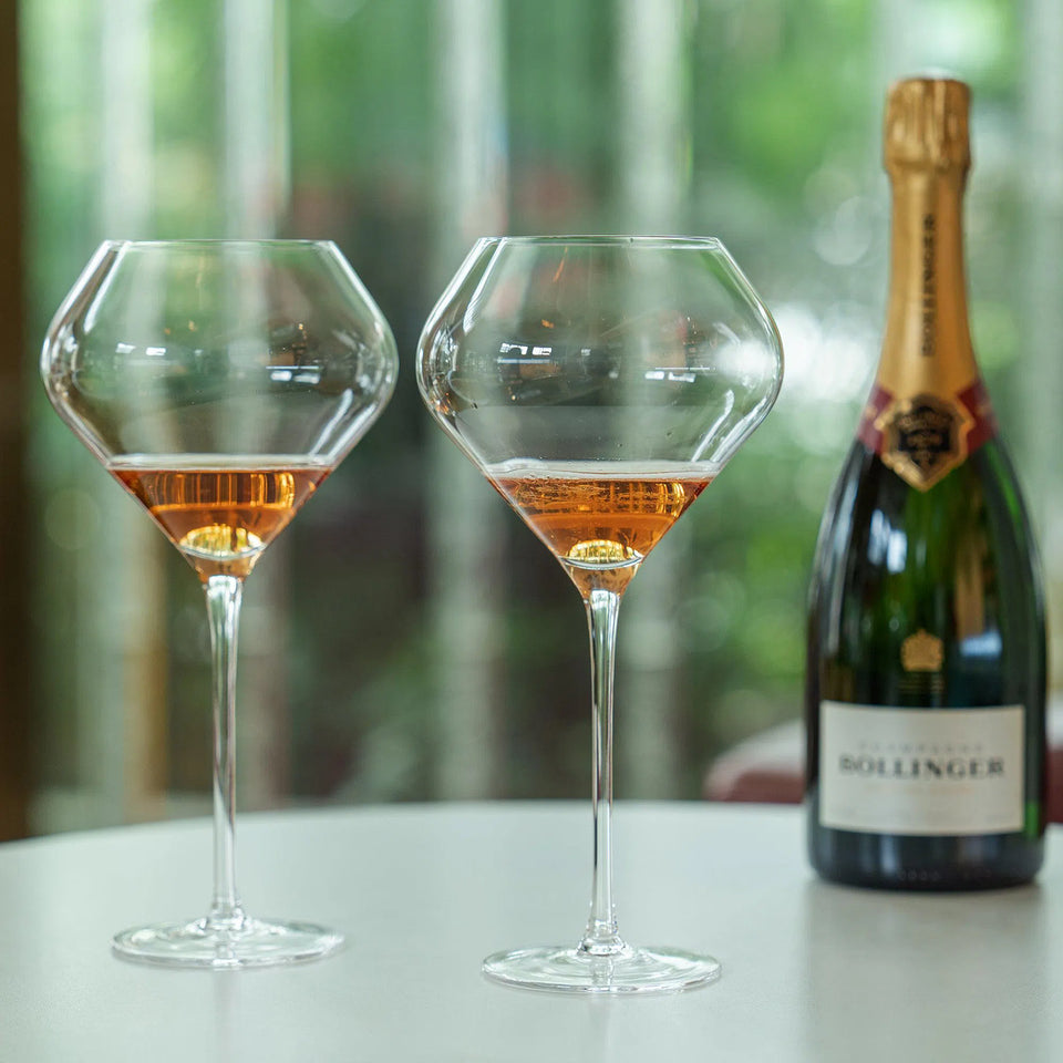 OUTLET: Kit com 2 Taças para Vinho em Cristal Linha Massimo 740ml Artevino