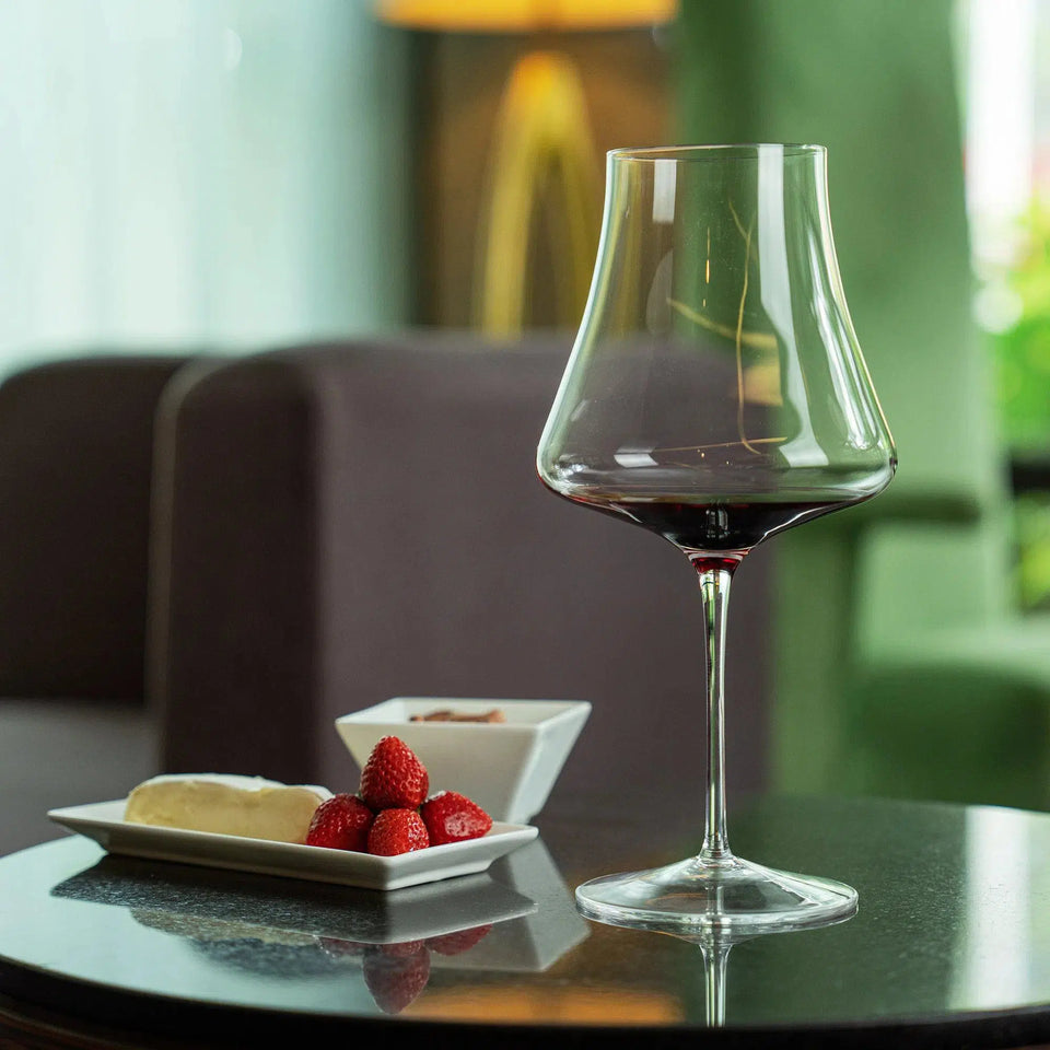 OUTLET: Kit com 2 Taças para Vinho em Cristal Linha Piemonte 1360ml Artevino