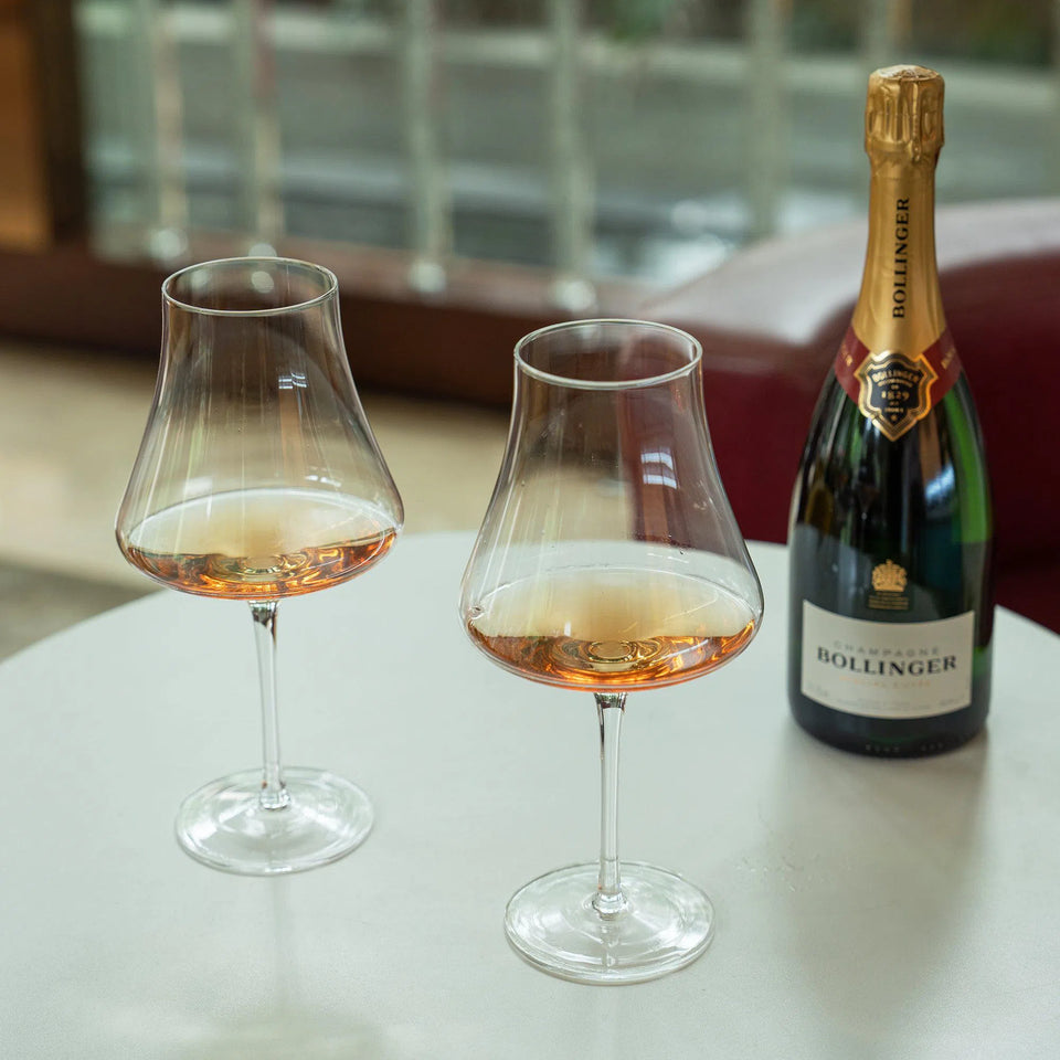 OUTLET: Kit com 2 Taças para Vinho em Cristal Linha Piemonte 790ml Artevino