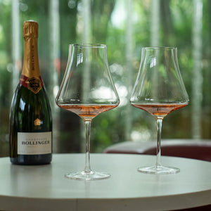 OUTLET: Kit com 2 Taças para Vinho em Cristal Linha Piemonte 790ml Artevino