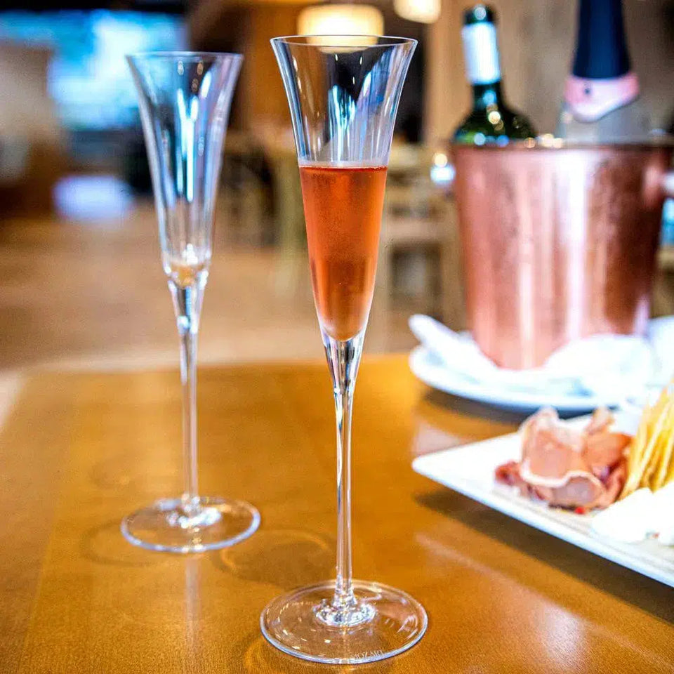 OUTLET: Kit com 6 Taças para Espumante em Cristal Tulipani 120ml Artevino