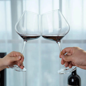 OUTLET: Kit com 6 Taças para Vinho em Cristal GrandVino Bourgogne 860ml