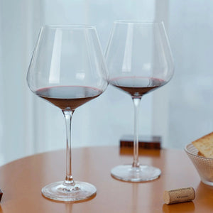 OUTLET: Kit com 6 Taças para Vinho em Cristal GrandVino Bourgogne 860ml