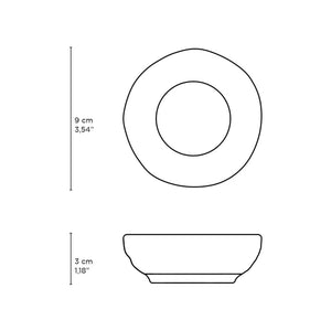 OUTLET: Ramequim M Stoneware Orgânico Arauco/Greenery 9x3cm 70ml Porto Brasil