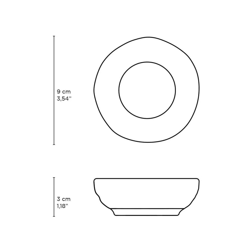 OUTLET: Ramequim M Stoneware Orgânico Arauco/Greenery 9x3cm 70ml Porto Brasil